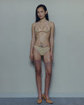 Yellow & Pink Triangle Bra