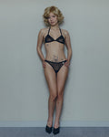 Black Triangle Bra